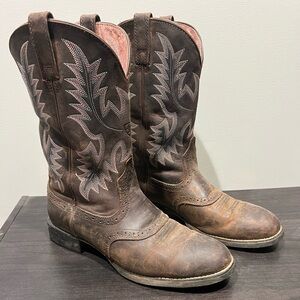 Ariat Brown Leather Boots